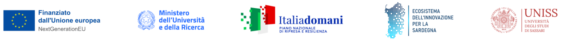 Finanziato dall’Unione europea – NextGenerationEU · e.INS · MUR · Italia Domani · UNISS SPOKE 2